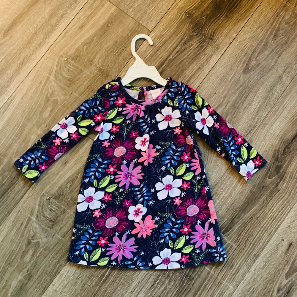 Gymboree 2T floral long sleeve dress